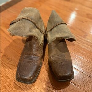 Ariat Brown Leather Ankle Boots